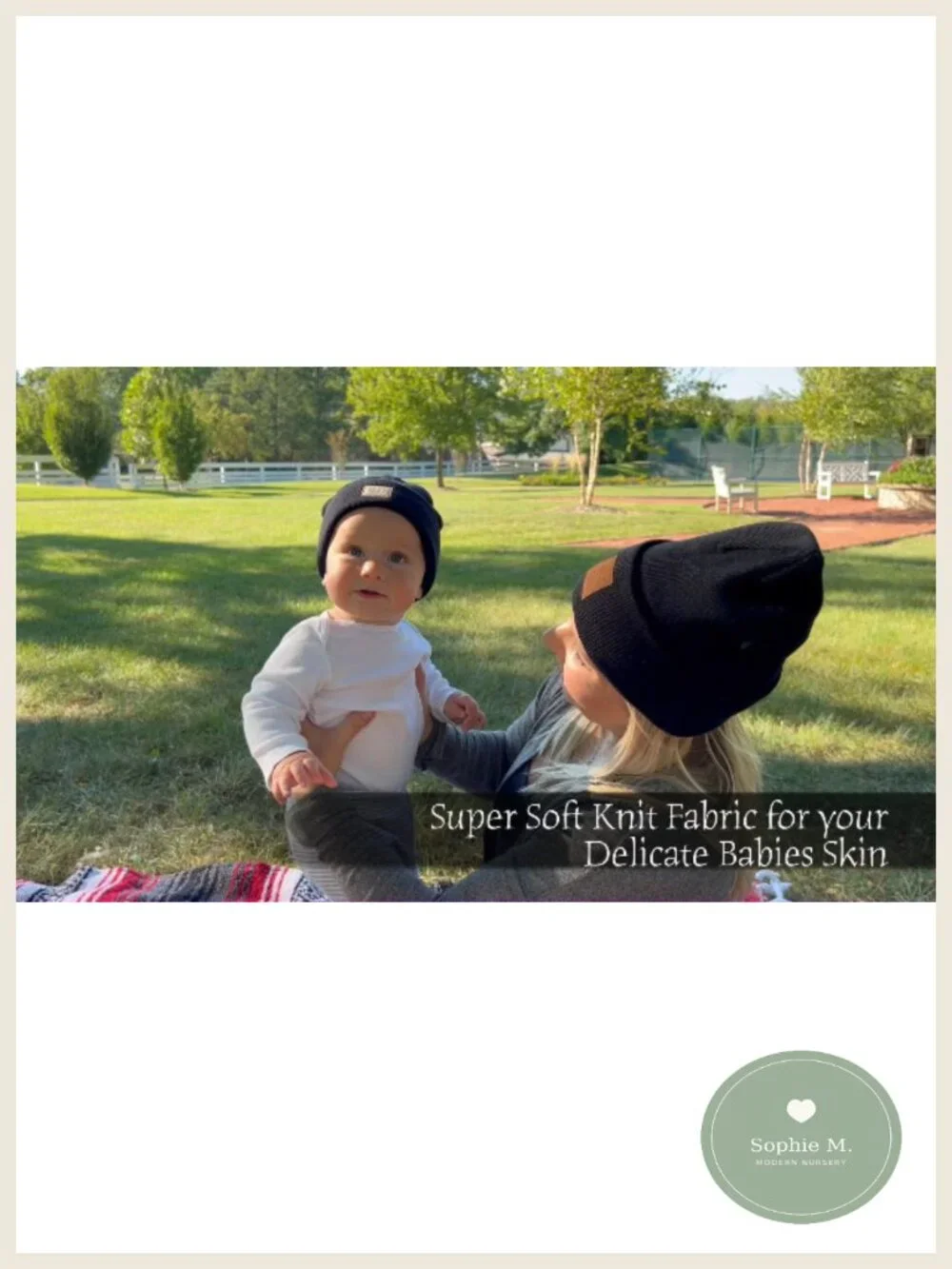 Matching Infant Toddler Pom Beanie Set Winter Knit Hats for Baby Girls Siblings